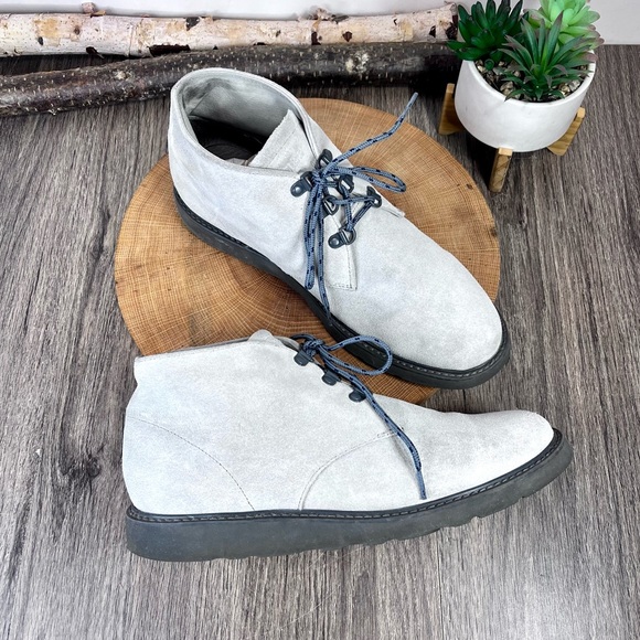 *Steven Alan x Clae | Strayhorn Vibram Grey Suede Chukka Boots Size 9 main image 14